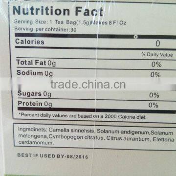 DR. MING Chinese Tea/TE Chino DR DEL.MING/Natural Herbal Weight Loss Tea photo-3