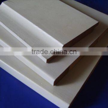 Factory Direct White Water -Based Primer Solid Wooden Ceiling Moulding Skirting/Baseboard