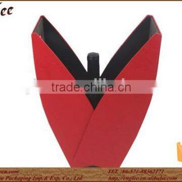 Fancy Paper Wine Box, Wooden Gift Box for Wine, Wine Bottle Gift Box photo-4