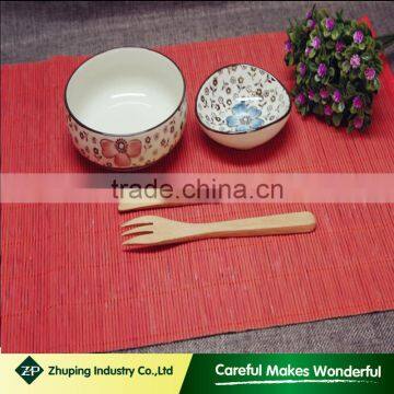 ANJI ZHUPING red bamboo placemat manufacturer for decoration