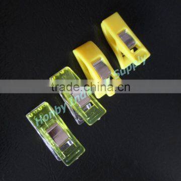 Soild Color Sewing 27mm Plastic Fabric Binding Piping Clip Holder photo-5