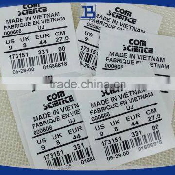Jiabao Custom All Size White Shoe Label Film for Labeling Machine photo-4