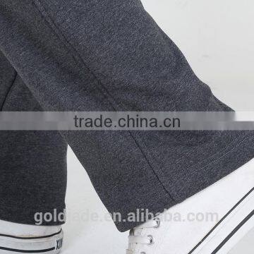 2016 Customized Manufacture Fashionable Wholesale Men's Casual Pants Plain Color Elastic Waist Loose SLim FIt Sport Trousers photo-6