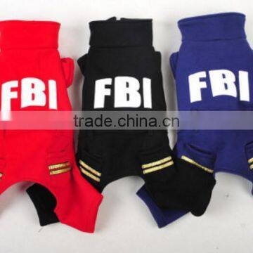 Dog Clothes Dog Police Coat Pet Dog Apparel With FBI photo-5
