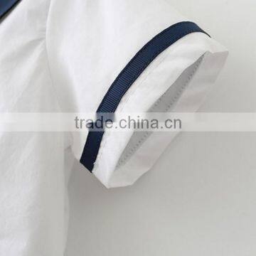 New Model Baby Sets of Clothing School Navy Style Tops and Shorts Two Piece photo-4