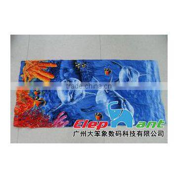 China Wholesale Microfiber Custom Print Beath Towel Hotel Towel photo-2