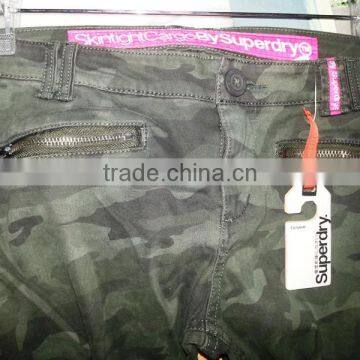 Ladies Skintight Cargo Camo Pant (Garment Stock Lots / Apparel Stock / Stocklots / Garment Apparel From Sri Lanka ) photo-3
