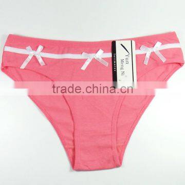 Cute Bow Girls Briefs Breathable Cotton Women's Panties Sexy Lingerie photo-4