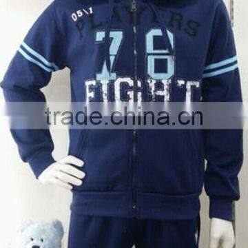 Men Sportswear Polyester Spun Kintted Man Sports Set photo-4