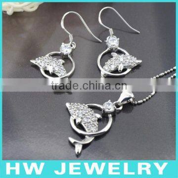 40622 fashion 925 sterling silver jewelry sets