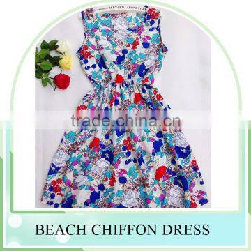 China Factory Wholesale Price Washable Custom Bohemian Printed Chiffon Dress Women Printed Fabric for Dress photo-5
