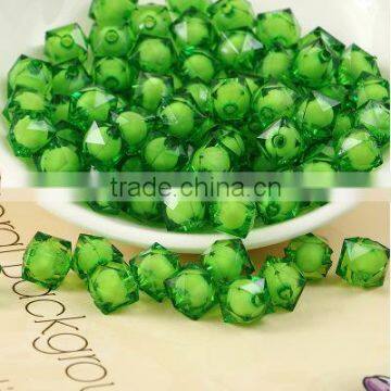 Cute Mixed Color Beads in the Bead Acrylic Square Shaped Beads photo-2