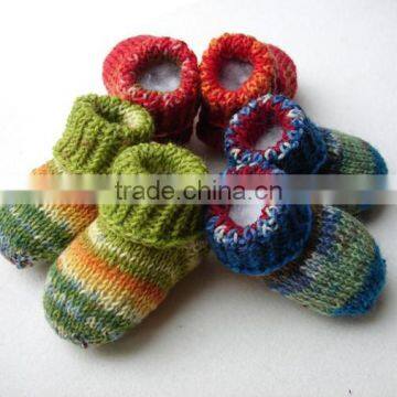 Hand Knit Baby Shoe High Quality in Bulk photo-4