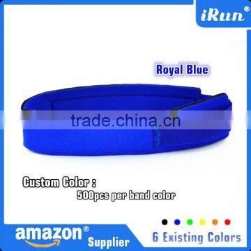 Royal Blue Neoprene Timing Chip Ankle Straps Band - Customized Ankle Strap for Holding Timing Chip - Ebay/Amozn Supplier