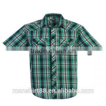 2016 New Wholesale Long Sleeve Snap Custom Mens Casual Dress Shirts photo-6