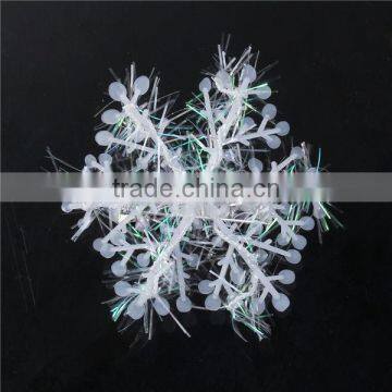 Plastic Christmas Snowflake White Cheap Hairpin
