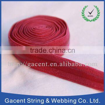 New Design Spandex Fold Over Elastic Tape With Printing photo-4