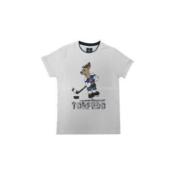 New pattern kid cartoon t shirt