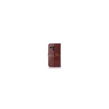 Brown Slim Motorola Cell Phone Covers , Soft Vintage Phone Cover
