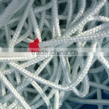 Refractory firproof braided fiber glass round rope for sealing