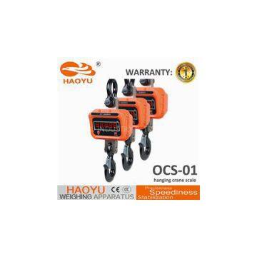 1T 2T 3T 5T 10T Remote Control Industrial OCS Series Hanging Crane Hook Scale