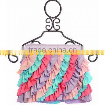 Latest design toddle skirt mini skirt ruffled dresses for little girls fashion girl dress tulle skirt