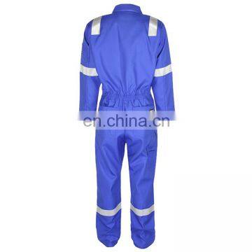 Custom 100%cotton Fire Retardant Protection Coverall for Oil Industry