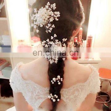 Fashion Handmade Bride Wedding Accessories Headdress Hair Comb Wedding Jewelry