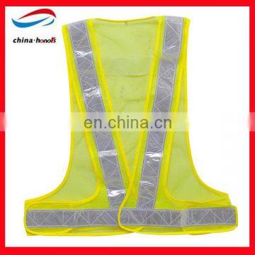 flashing led safety vest/safety vest with led light