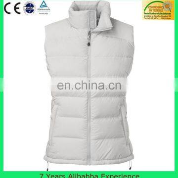 Womens White Winter Sleeveless Down Gilet - 7 Years Alibaba Experience