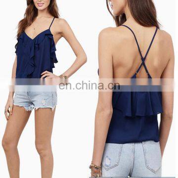 Latest Colthing Fashion Ladies Sexy Crop Top