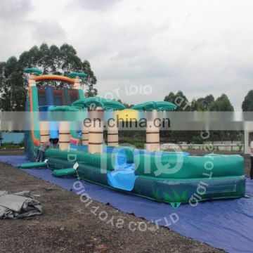 Cheap inflatable jungle water slide used water slides for sale