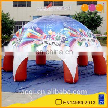 New design giant outdoor inflatable round roof tent for party