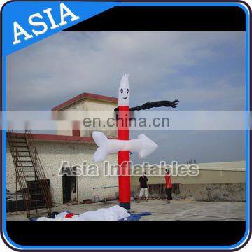 5mH Coloful Lighting Attractive Advertising Inflatable Sky Guy Dancer With Arrow photo-2