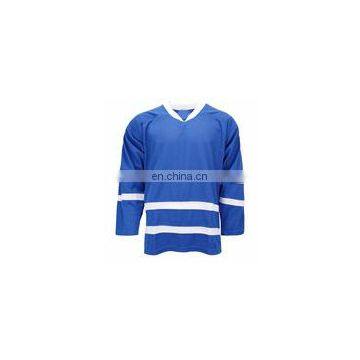 NHL Maple Leafs Blank V-Neck Hockey Jersey