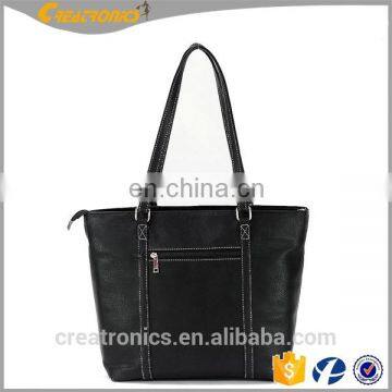 CR Hot Promotion Fashion Women Leather PU Soft Handbag Designer Laptop Bag Shoulder Bags Women Bag photo-2