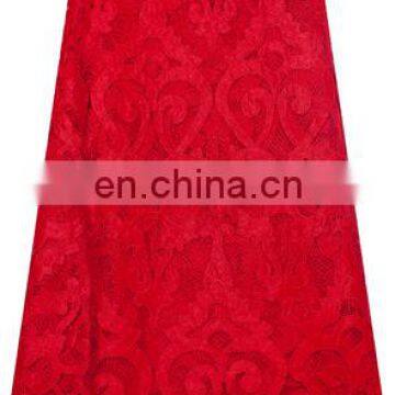 red fashion attractive african cord laces for garment