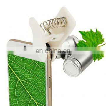 Universal Clip-type LED phone 60X Microscope