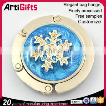 Wholesale Heart Shape Folding Bag Hook for Table Desk Bag Hook photo-4