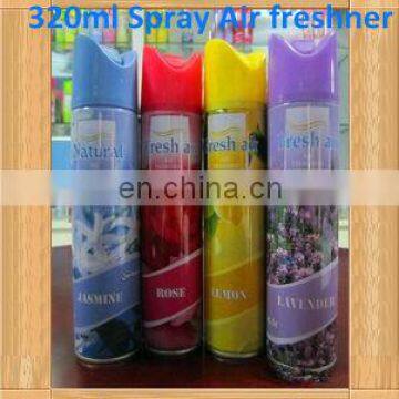 320ml Good quality Spray Air freshener,aerosol spray,aerosol air freshener for odorless