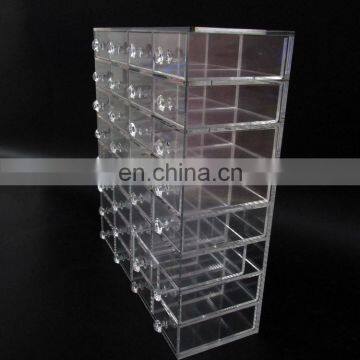 Custom Plexiglass Acrylic Plastic High Quality Makeup Organizer Cosmetics Receive Ark photo-6
