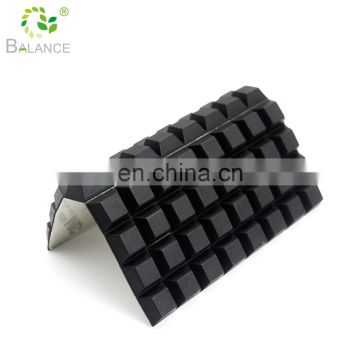 Adhesive silicone foot pads, strong adhesive tape silicon rubber sheet