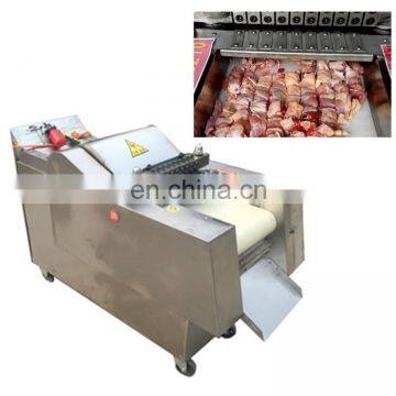 Frozen chicken meat cutting machine