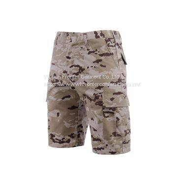Camo Casual Cargo Short Pants in Stock Factory photo-2