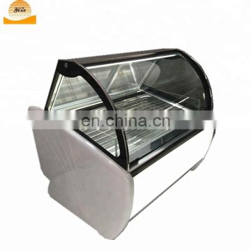 Commercial mini display cabinet and refrigerator showcase for meat bread popsicle