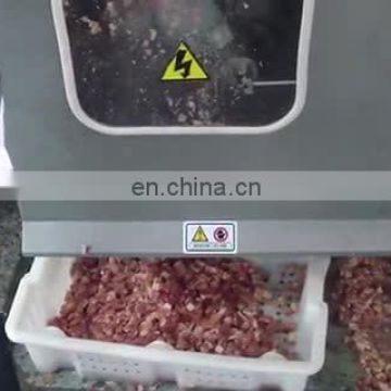 Fresh meat dicing machine/frozen meat cutting machine