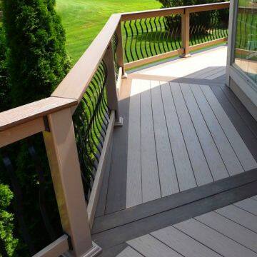 Crack Resistant Outdoor WPC Floor Decking