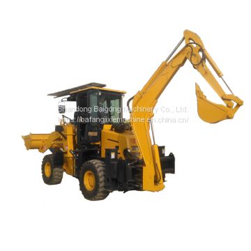 High Effective Front Shovel Back Scoop Excavator Loader