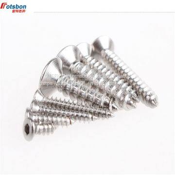 M1-M6 Hexalobular Socket Countersunk Head Self-tapping Screws Thread Hex Flat Screw Tornillos Hexagon Vis Inox Viti ISO14586 photo-3