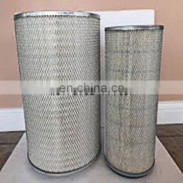 Dust removal filter cartridge Excavator truck air filter P182039